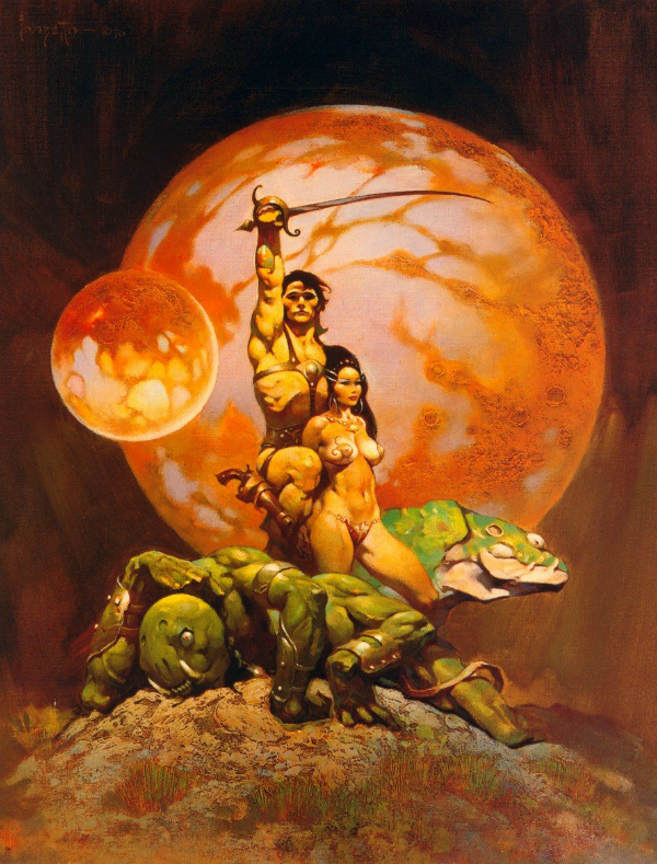 Princess of Mars Frazetta
