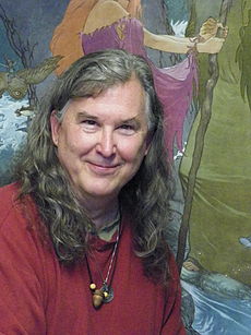 Portrait_of_Charles_Vess_in_his_studio_2013-01-05